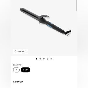 Selling Bio ionic long barrel 1.25” styler